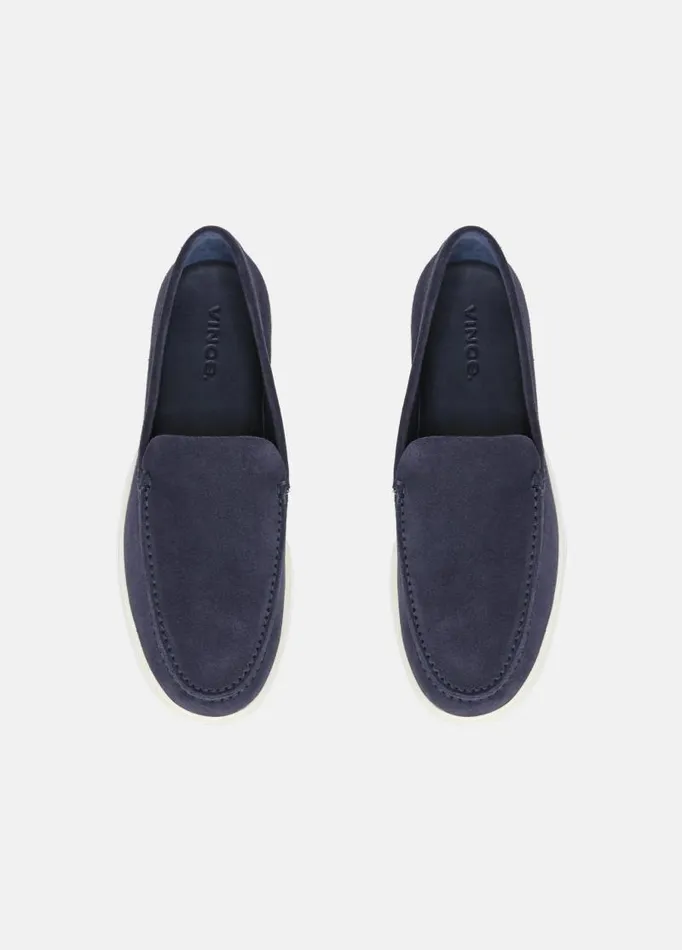Men Loafers and LaceUps Vince Sonoma Suede Loafer Coastal
