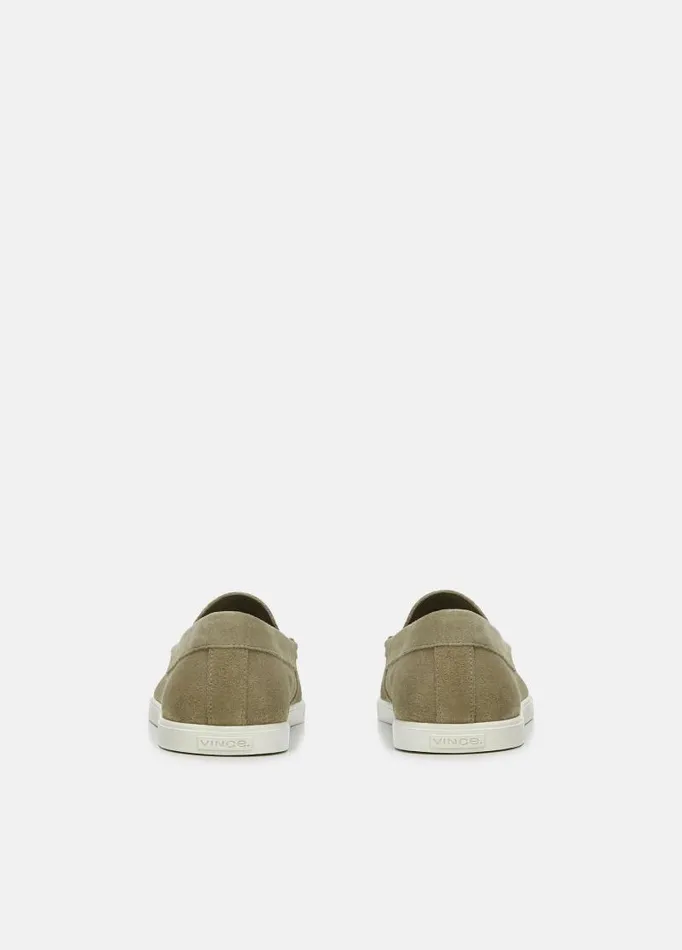 Men Loafers and LaceUps Vince Sonoma Suede Loafer Flint