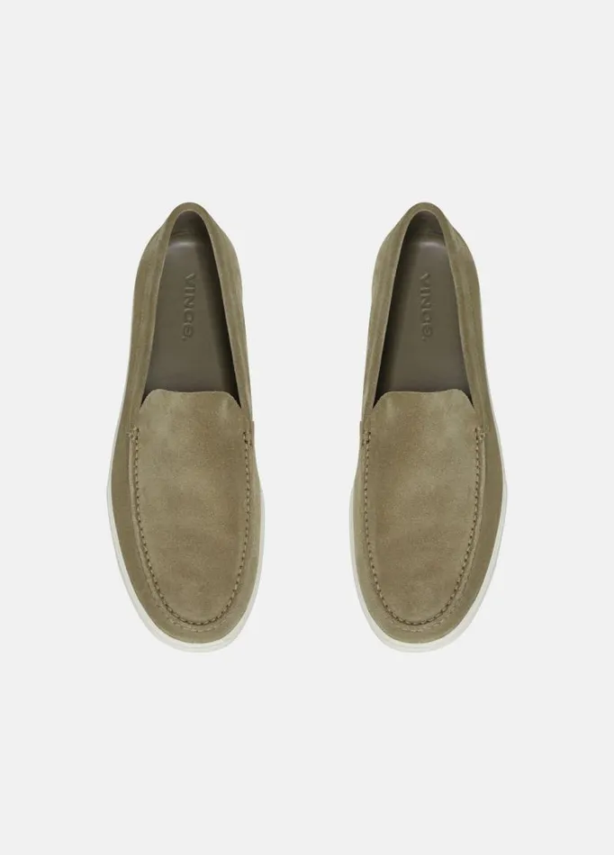 Men Loafers and LaceUps Vince Sonoma Suede Loafer Flint