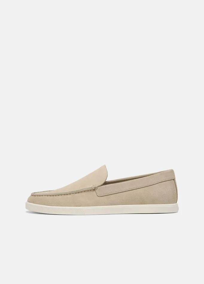 Men Loafers and LaceUps Vince Sonoma Suede Loafer Moonlight