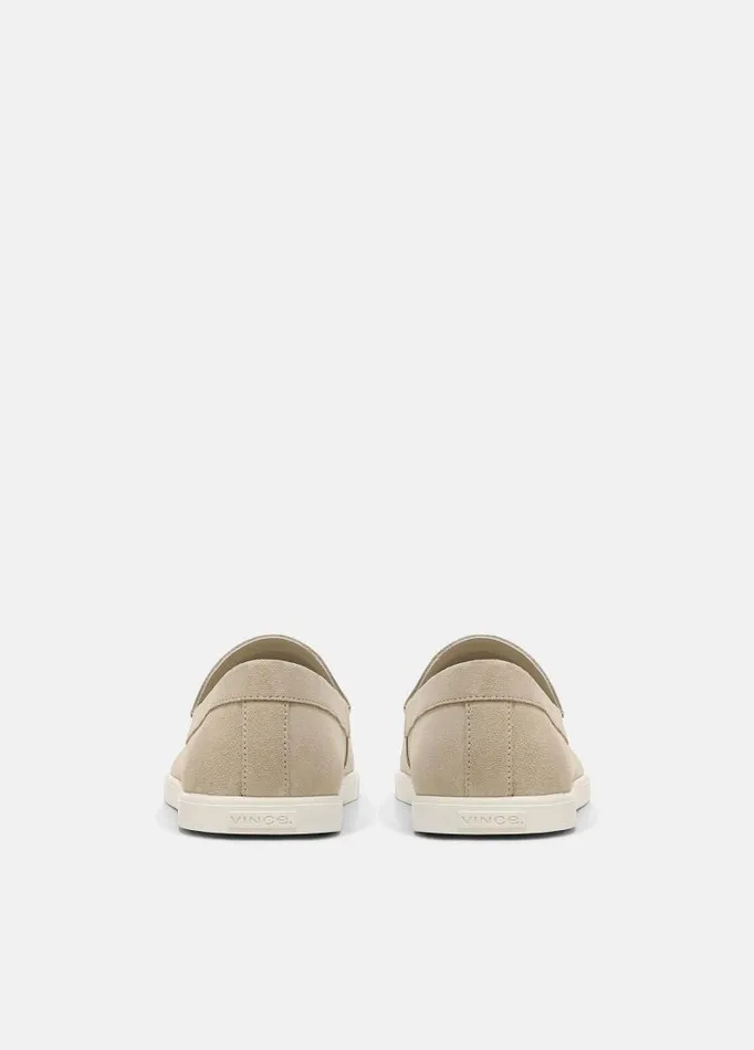 Men Loafers and LaceUps Vince Sonoma Suede Loafer Moonlight