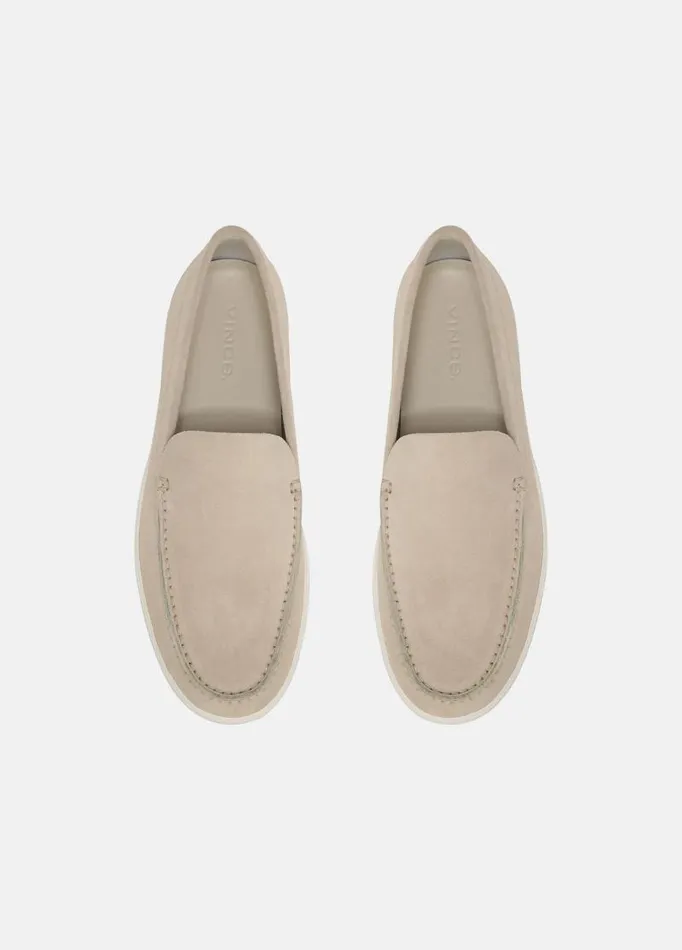 Men Loafers and LaceUps Vince Sonoma Suede Loafer Moonlight