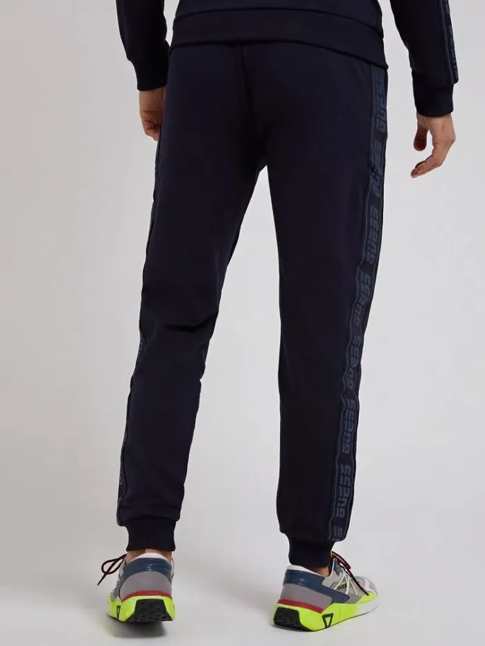 Men Logo Tape Jogger Pant Blue Guess Activewear