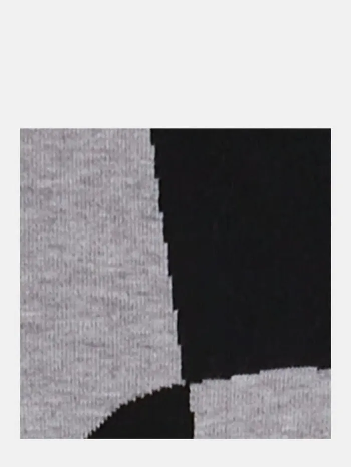 Men Macro Logo Scarf Grey Multi Guess Scarves Hats Gloves