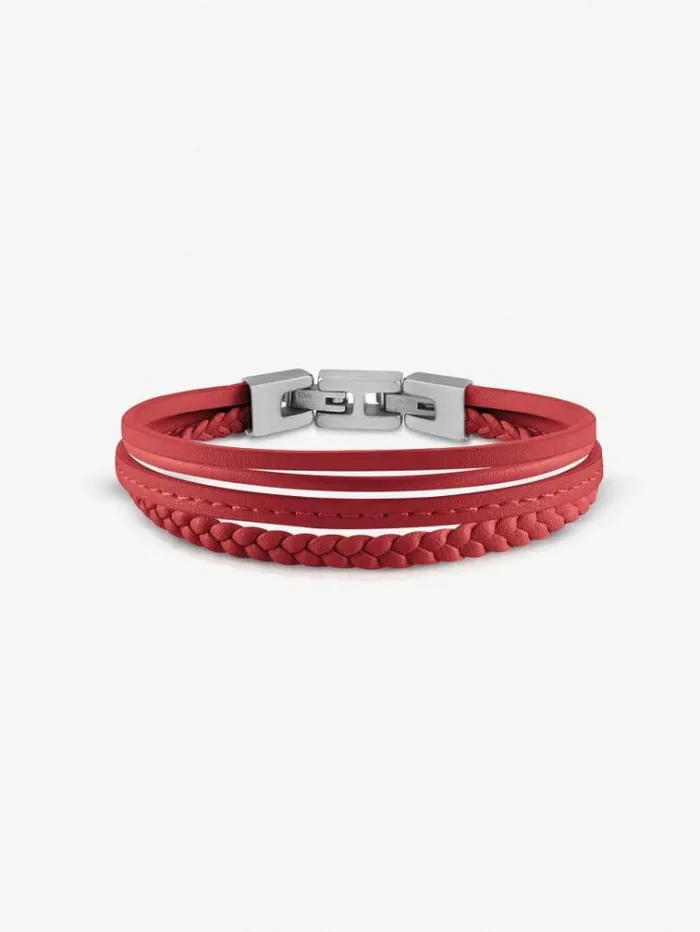 Men malibu Bracelet Red Guess Jewellery