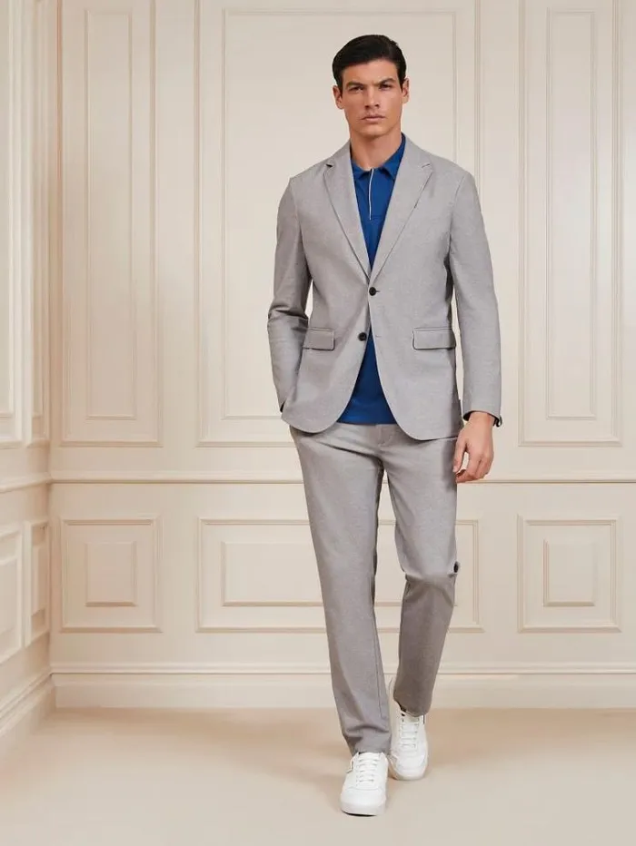 Men Marciano Hightech Pants Grey Guess Trousers