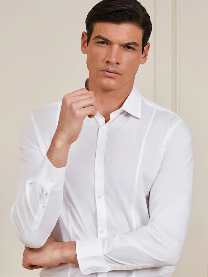 Men Marciano Regular Shirt White Guess Shirts