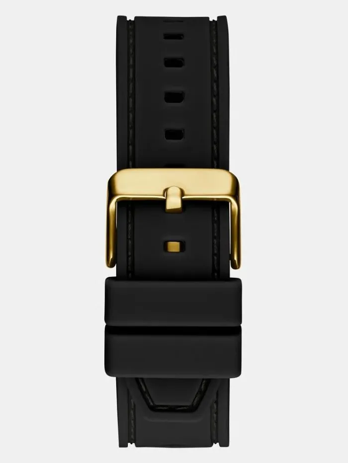 Men Multifunction Watch Black Guess Watches