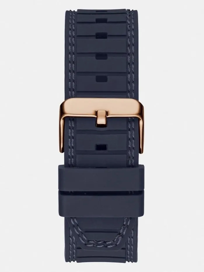 Men Multifunction Watch Blue Guess Watches