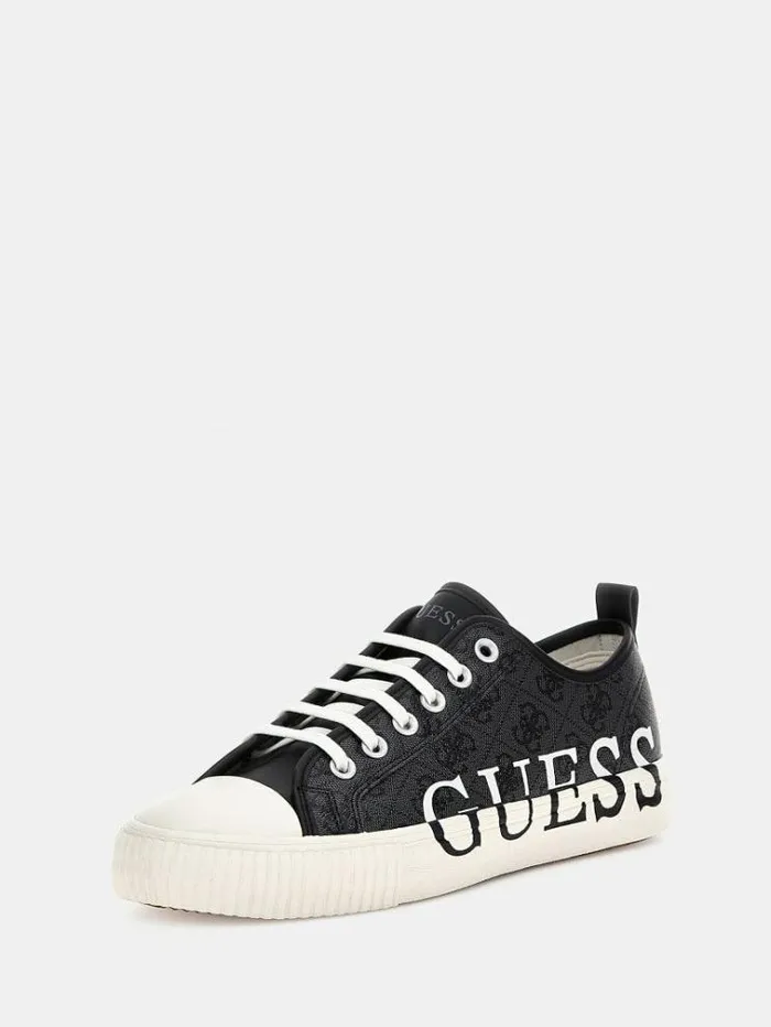 Men New Winners 4g Logo Sneaker Black Guess Shoes