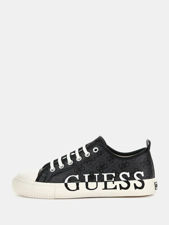 Men New Winners 4g Logo Sneaker Black Guess Shoes