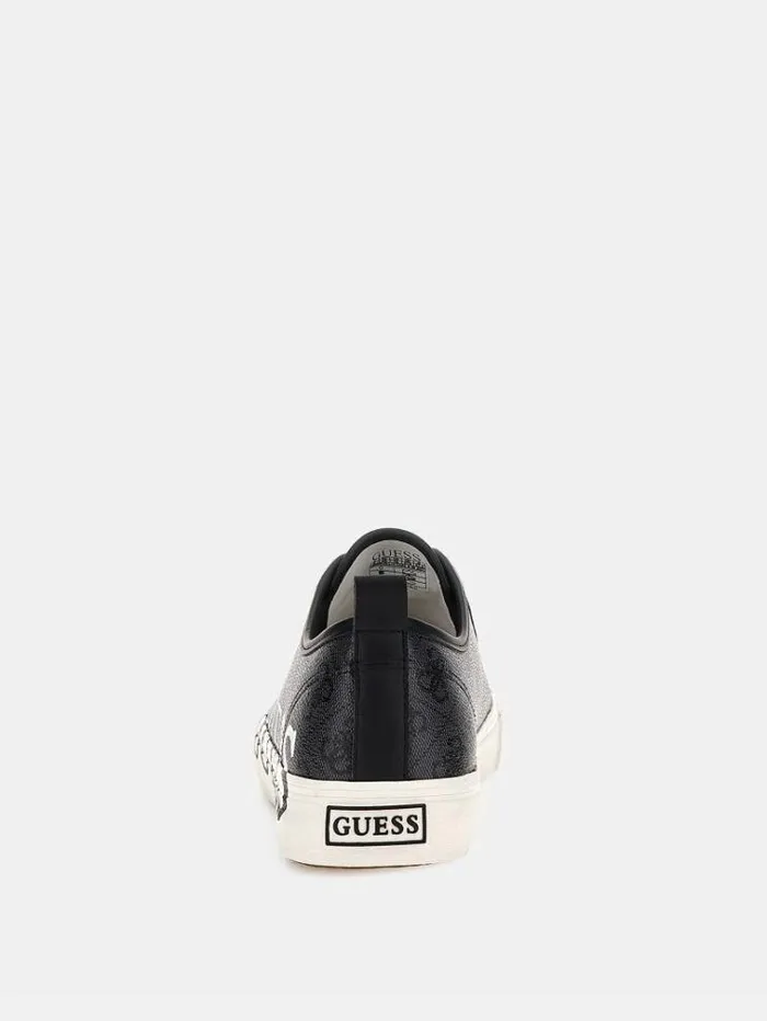 Men New Winners 4g Logo Sneaker Black Guess Shoes