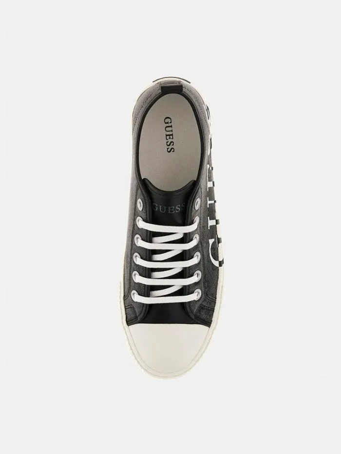 Men New Winners 4g Logo Sneaker Black Guess Shoes