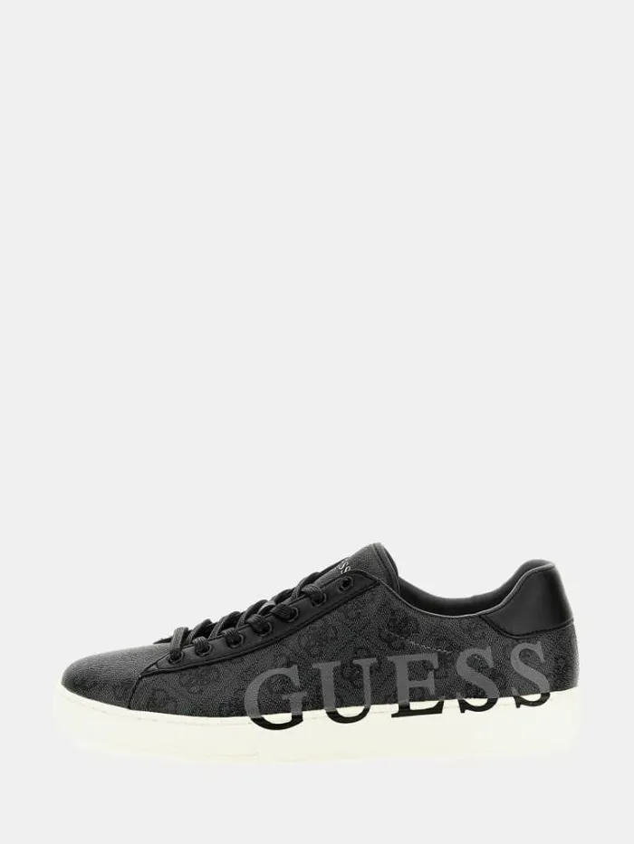 Men Nola K 4g Logo Sneakers Black Multi Guess Shoes