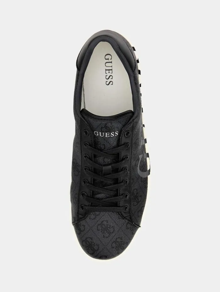 Men Nola K 4g Logo Sneakers Black Multi Guess Shoes