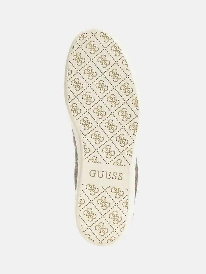 Men Nola K 4g Logo Sneakers Multi Beige Guess Shoes
