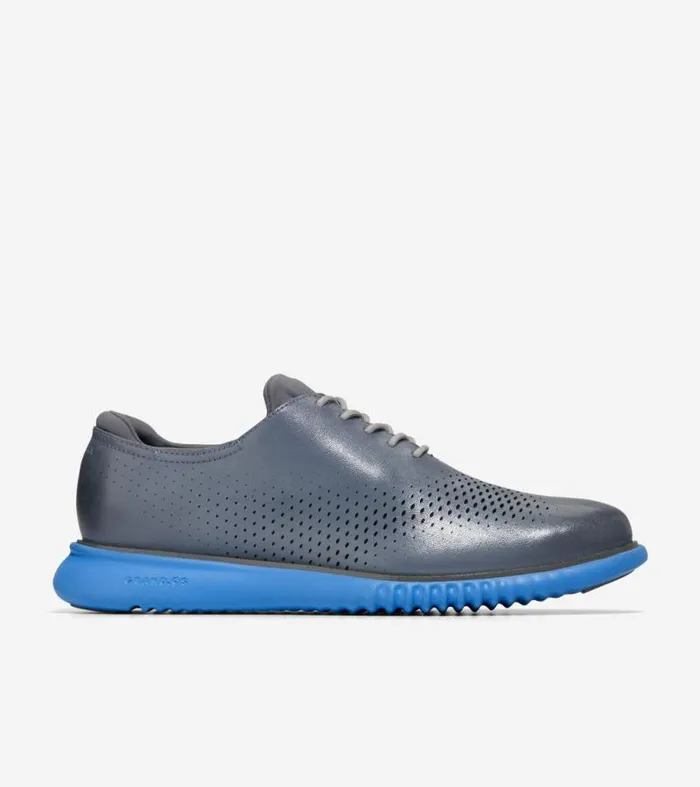 Men Oxfords Cole Haan 2ZERGRAND Laser Wingtip Oxfords Folkstone Graymarina