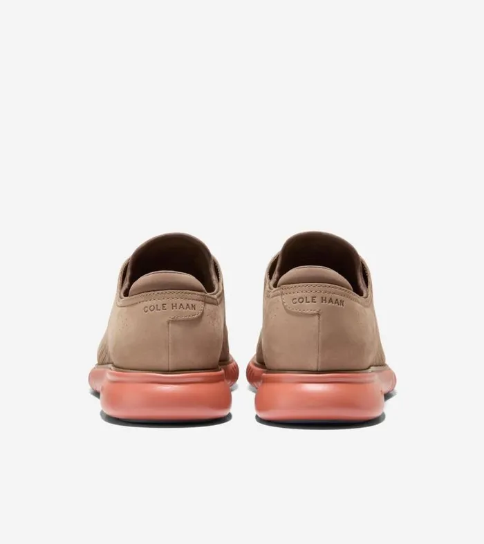 Men Oxfords Cole Haan 2ZERGRAND Laser Wingtip Oxfords Irish Coffeeredwood