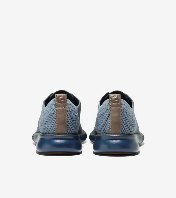 Men Oxfords Cole Haan 2ZERGRAND Stitchlite Oxfords Stormy Weatherblue Wing Teal