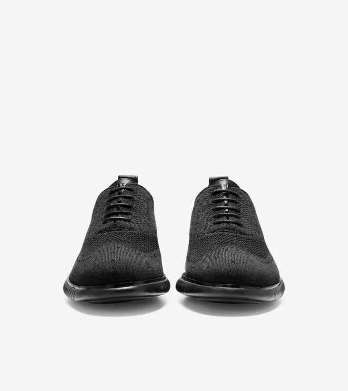 Men Oxfords Cole Haan 2ZERGRAND Stitchlite Wingtip Oxfords Black Stitchlitetrade