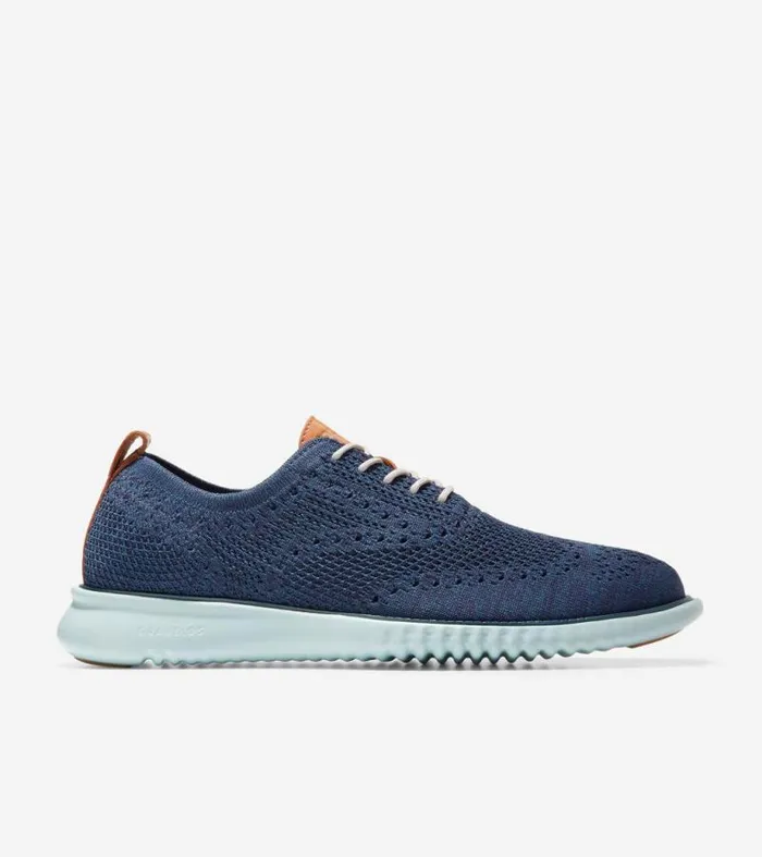 Men Oxfords Cole Haan 2ZERGRAND Stitchlite Wingtip Oxfords Blue Wing Teal Stitchlitetradecloud Blue Men Oxfords Cole Haan 2ZERGRAND Stitchlite Wingtip Oxfords Blue Wing Teal Stitchlitetradecloud Blue