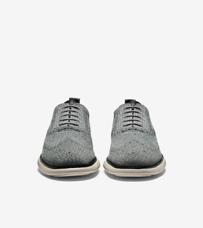 Men Oxfords Cole Haan 2ZERGRAND Stitchlite Wingtip Oxfords Magnetironstone Stitchlitetrade