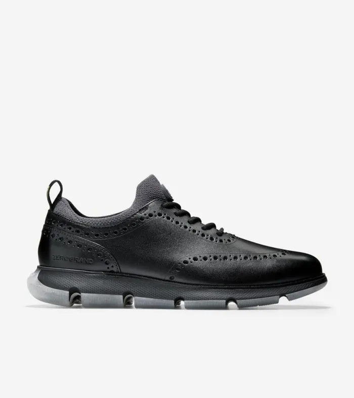 Men Oxfords Cole Haan 4ZERGRAND Wingtip Oxfords Black