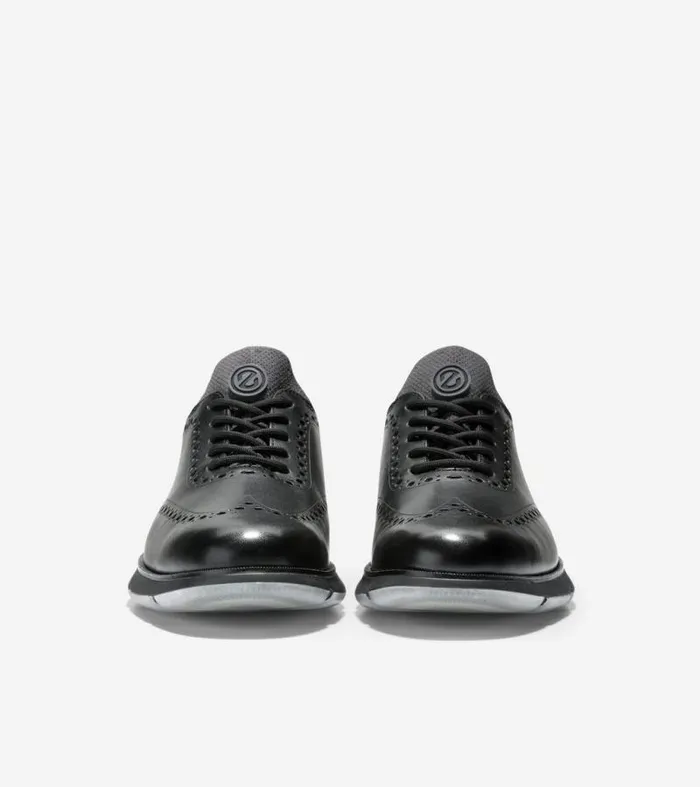 Men Oxfords Cole Haan 4ZERGRAND Wingtip Oxfords Black