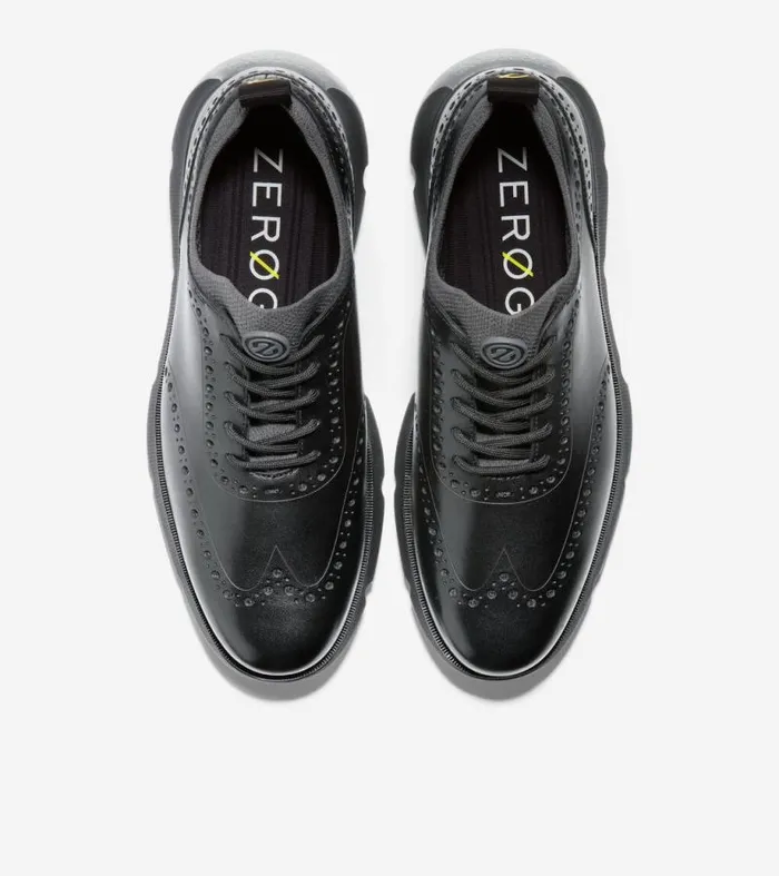 Men Oxfords Cole Haan 4ZERGRAND Wingtip Oxfords Black