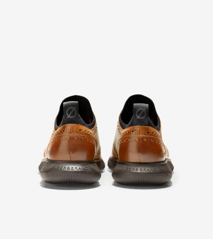 Men Oxfords Cole Haan 4ZERGRAND Wingtip Oxfords British Tanjava