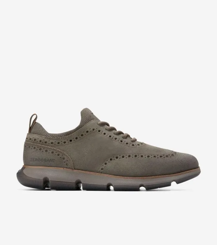 Men Oxfords Cole Haan 4ZERGRAND Wingtip Oxfords Deep Olive Suedetruffledark Chocolate Men Oxfords Cole Haan 4ZERGRAND Wingtip Oxfords Deep Olive Suedetruffledark Chocolate