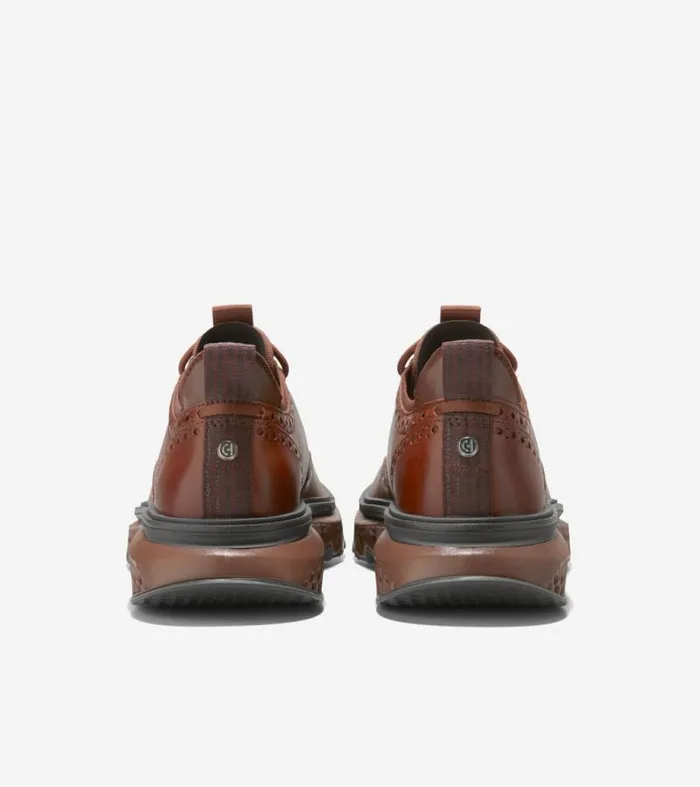 Men Oxfords Cole Haan 5ZERGRAND Wingtip Oxfords Dark Sequoiajava