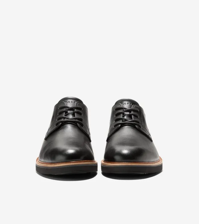 Men Oxfords Cole Haan American Classics Montrose Plain Toe Oxfords Blackdark Chocolate
