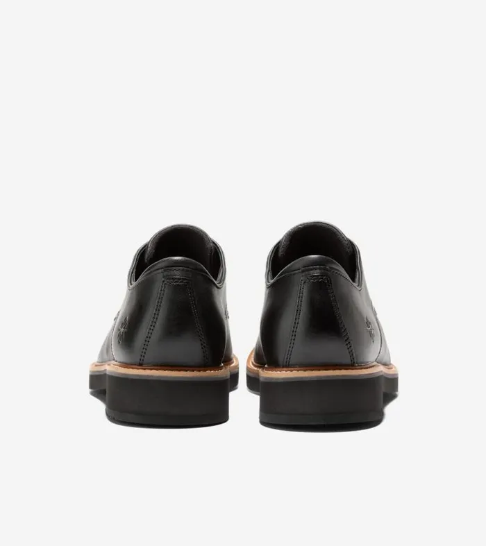 Men Oxfords Cole Haan American Classics Montrose Plain Toe Oxfords Blackdark Chocolate