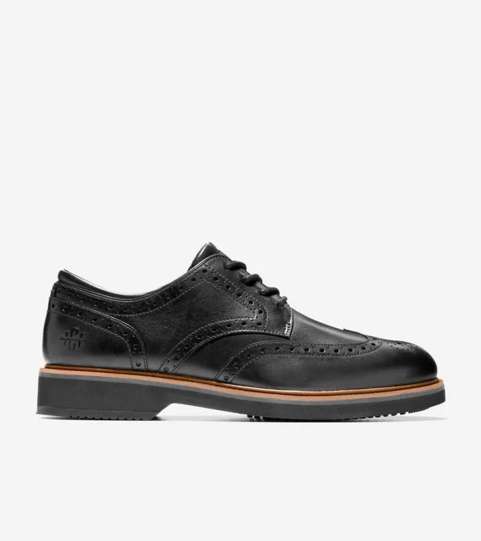 Men Oxfords Cole Haan American Classics Montrose Wingtip Oxfords Black
