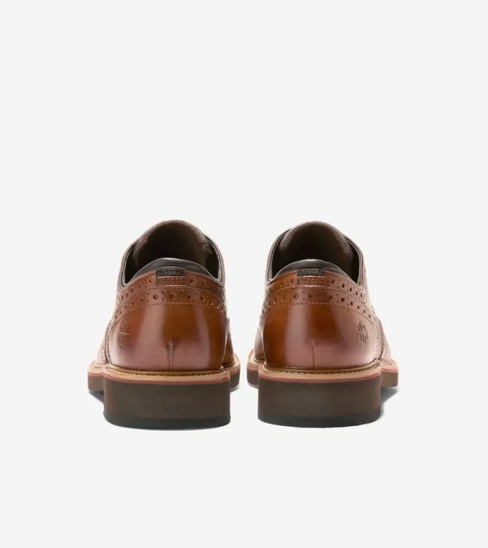 Men Oxfords Cole Haan American Classics Montrose Wingtip Oxfords British Tan