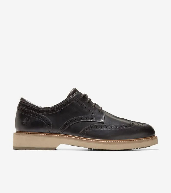 Men Oxfords Cole Haan American Classics Montrose Wingtip Oxfords Dark Chocolate Men Oxfords Cole Haan American Classics Montrose Wingtip Oxfords Dark Chocolate