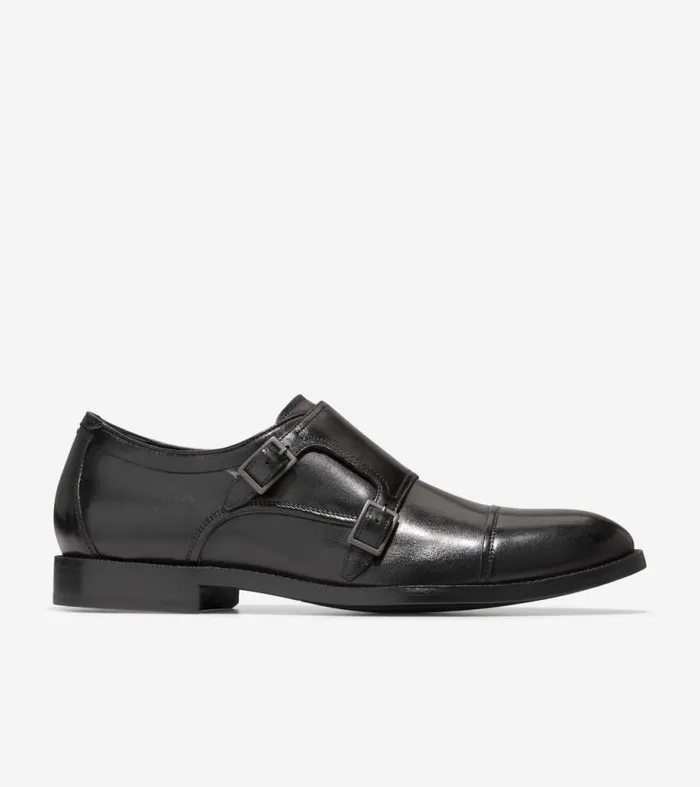 Men Oxfords Cole Haan Harrison Monk Oxfords Black