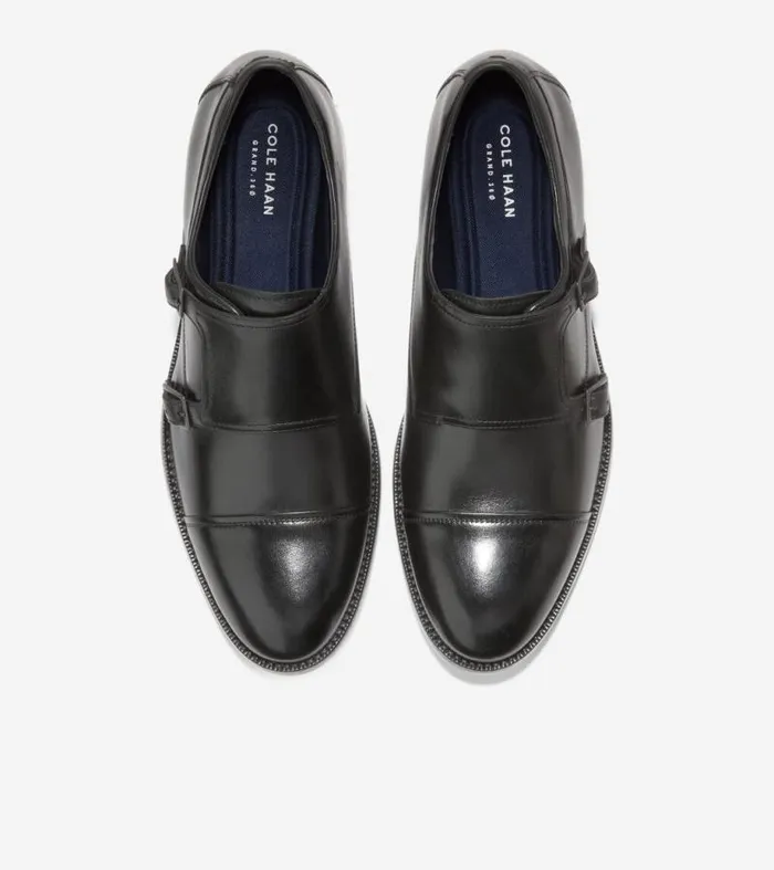 Men Oxfords Cole Haan Harrison Monk Oxfords Black