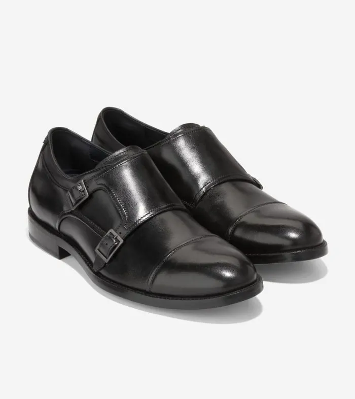 Men Oxfords Cole Haan Harrison Monk Oxfords Black