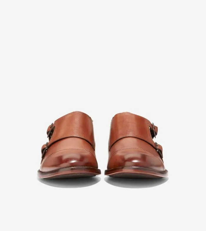 Men Oxfords Cole Haan Harrison Monk Oxfords British Tan