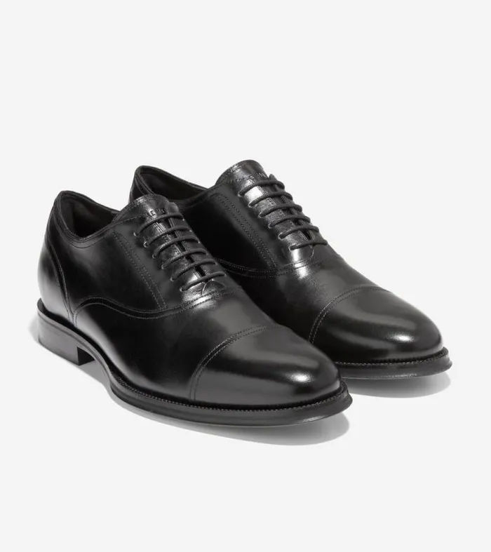 Men Oxfords Cole Haan Modern Classics Cap Toe Oxfords Black