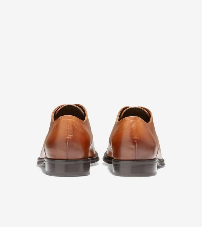 Men Oxfords Cole Haan Modern Classics Cap Toe Oxfords British Tandark Chocolate