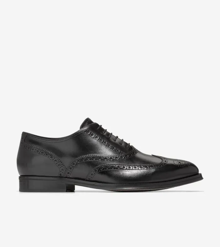 Men Oxfords Cole Haan Modern Classics Wingtip Oxfords Black