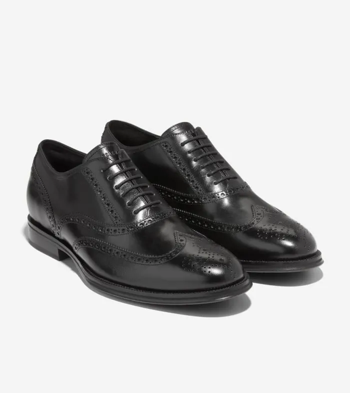 Men Oxfords Cole Haan Modern Classics Wingtip Oxfords Black