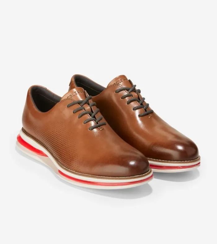 Men Oxfords Cole Haan riginalGrand Energy Twin Oxfords British Tandark Roastmolten Lava
