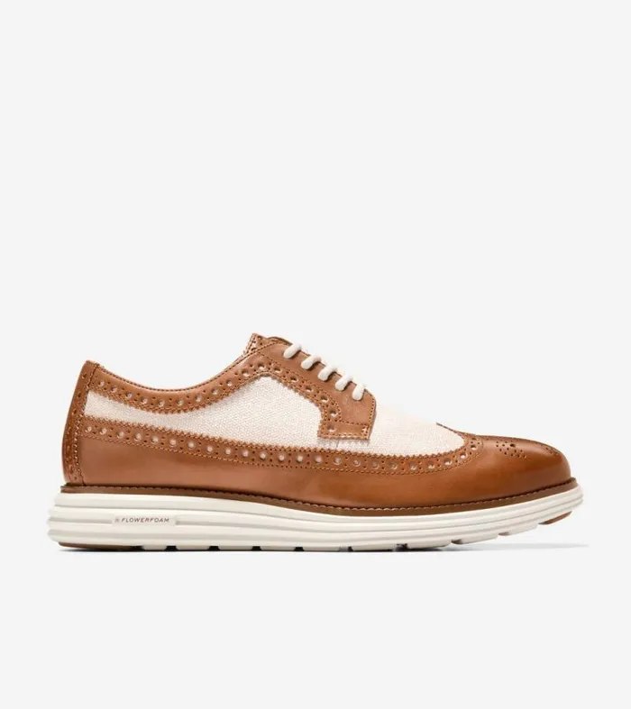 Men Oxfords Cole Haan riginalGrand Remastered Longwing Oxfords Pecan Brownnatural Hempivory Men Oxfords Cole Haan riginalGrand Remastered Longwing Oxfords Pecan Brownnatural Hempivory