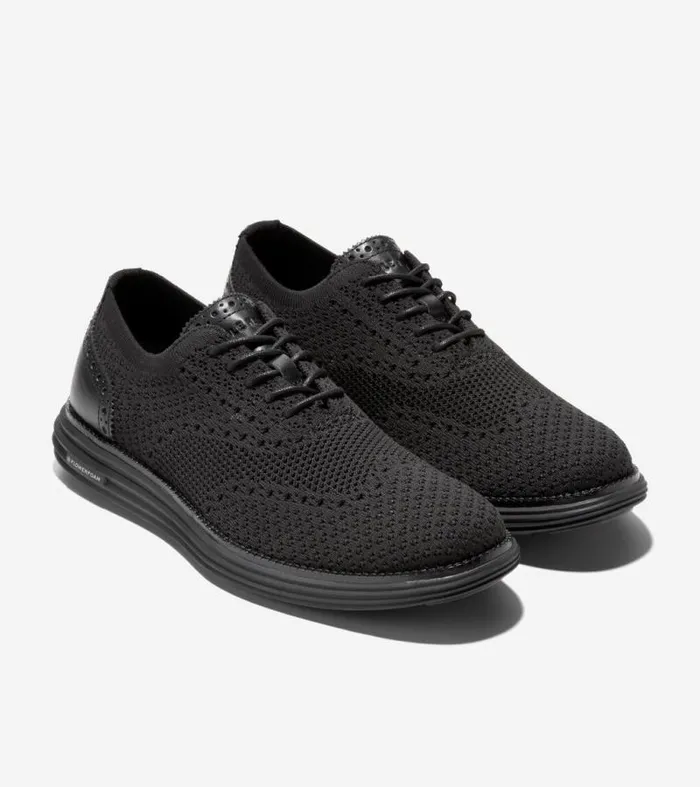 Men Oxfords Cole Haan riginalGrand Remastered Stitchlite Oxfords Black Stitchlitetrade
