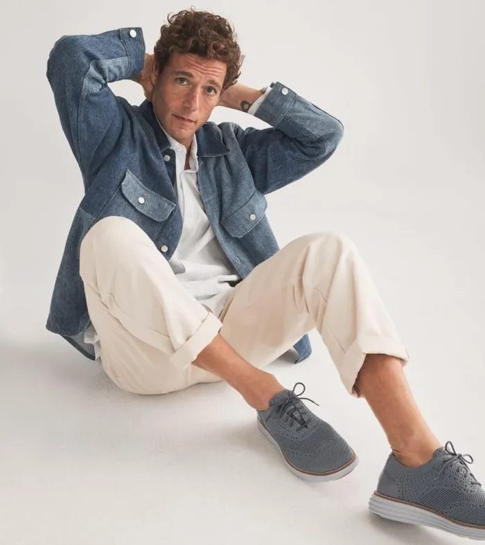 Men Oxfords Cole Haan riginalGrand Remastered Stitchlite Oxfords Quiet Shademicrochip Gray Stitchlitetrade