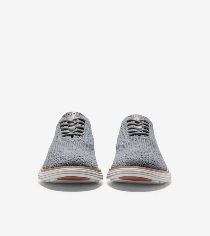 Men Oxfords Cole Haan riginalGrand Remastered Stitchlite Oxfords Quiet Shademicrochip Gray Stitchlitetrade